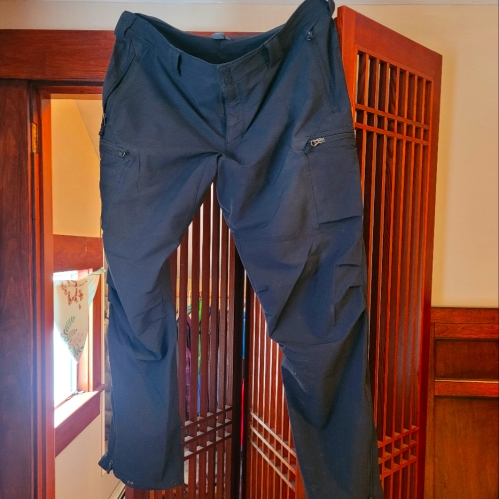 Eddie Bauer Guide Pro Alpine pants, men's XL, black
